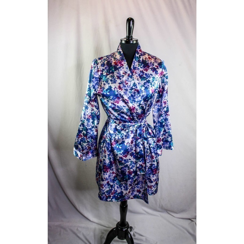 Thalia Sodi Intimates Short Robe Floral Size XS